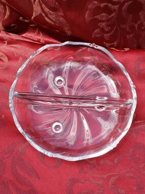 Vintage Heisey Glass Company Divided Relish/Candy Dish
